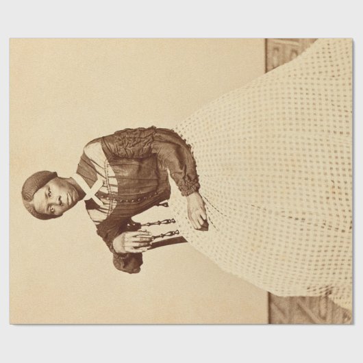 地下鉄道廃止論者ハリエット・タップマン ラッピングペーパー (フラット)