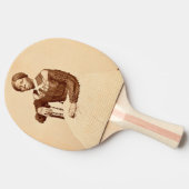 地下鉄道廃止論者ハリエット・タップマン 卓球ラケット (横)