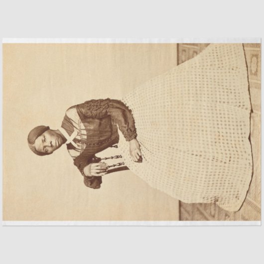 地下鉄道廃止論者ハリエット・タップマン 薄葉紙 (正面)