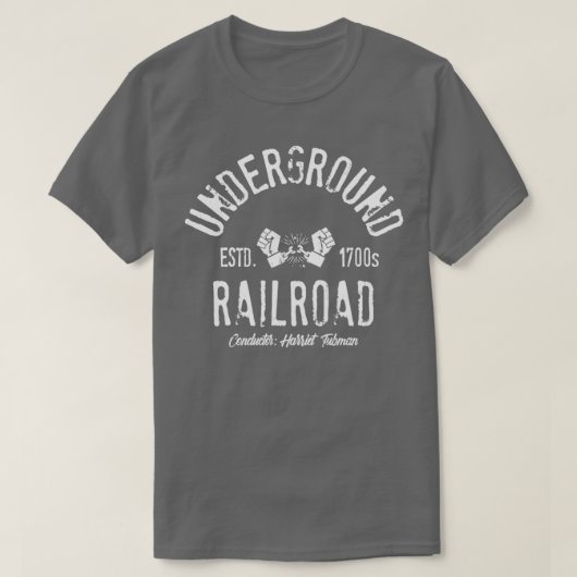 地下鉄道1 Tシャツ (デザイン正面)