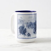 地下鉄道-リーバイズの棺 ツートーンマグカップ (正面左)