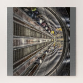 地下鉄階段エスカレーター ジグソーパズル (横)