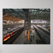 地下鉄駅 ポスター (正面)