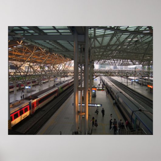 地下鉄駅 ポスター (正面)