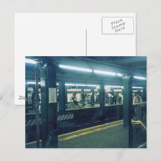 地下鉄駅 ポストカード (正面/裏面)