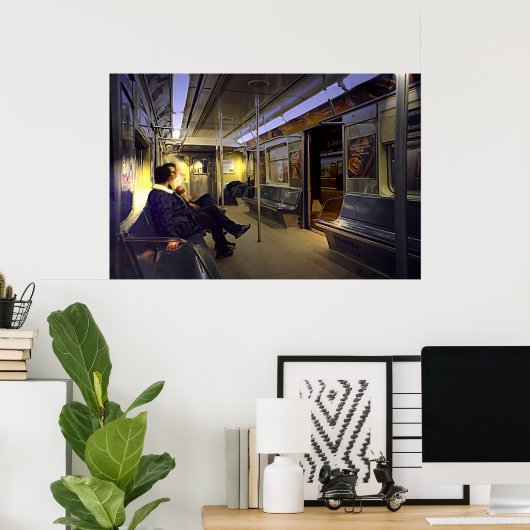 地下鉄 ポスター (ホームオフィス)