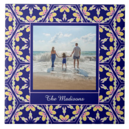 地中海のでスペインのなパターン|カスタムな写真 タイル