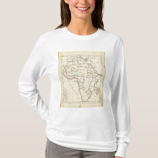 地中海のなアフリカ Tシャツ (正面)