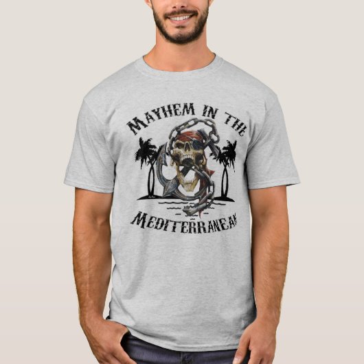 地中海のなカーニバルのヴィスタの就任の航行- Tシャツ (正面)