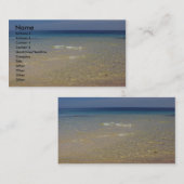 地中海のな#1 名刺 (正面/裏面)