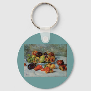 地中海のなFruit 1911年が付いているルノアールの静物画 キーホルダー