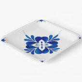 地中海のスタイルフローラ ペーパープレート (傾斜あり)