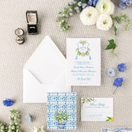 地中海のスタイルブルータイル詳細筐体 ノートカード