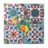 地中海のタイル,モザイク,レモン,夏アート タイル (正面)