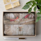 地中海のハーブ注入油切り離し 薄葉紙 (ギフト)