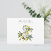 地中海のバチェロレッテ招待状 招待状 (スタンド正面)