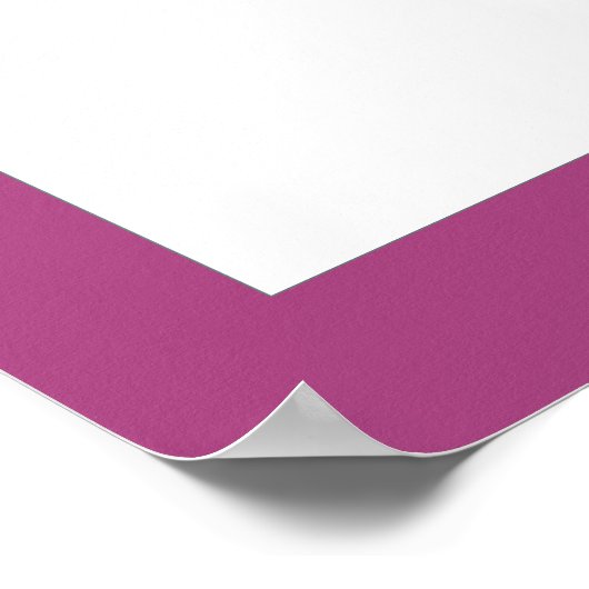 地中海のブーゲンビラ結婚の歓迎サイン ポスター (角)