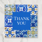 地中海のモダン結婚瓦 フェイバータグ (正面)