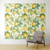 地中海のレモン ブルーム シトラス タペストリー (インサイチュ(横))