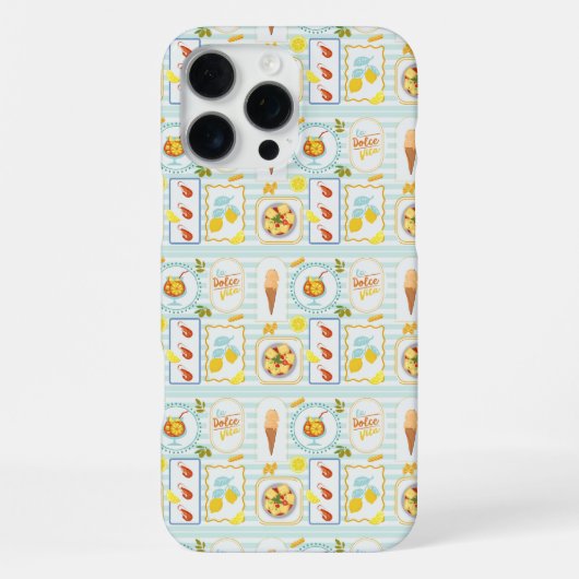地中海の夏の雰囲気 iPhoneケース (裏面)