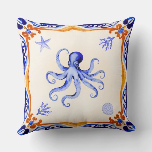 地中海の子 クッション (裏面)