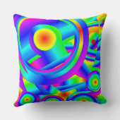 地中海の日の出スロー枕 クッション (裏面)