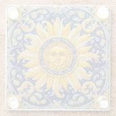 地中海の日 ガラスコースター (裏面)