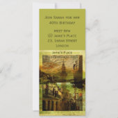 地中海の混成岩 招待状 (正面)