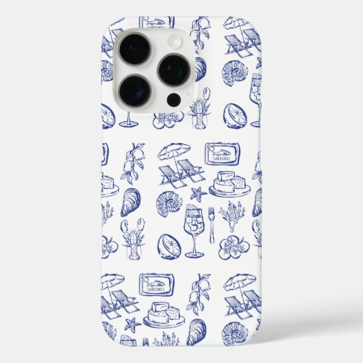 地中海の生活概要 Case-Mate iPhoneケース (裏面)