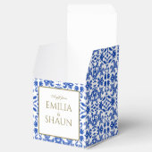 地中海の結婚式の引き出物 フェイバーボックス (オープン)