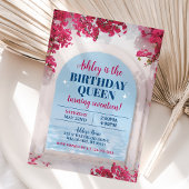 地中海の誕生日招待状、ギリシャ招待状 招待状