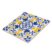 地中海の開花 タイル (側面)