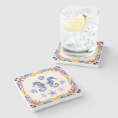 地中海の馬 ストーンコースター (横)