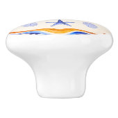 地中海の馬 セラミックノブ (側面)