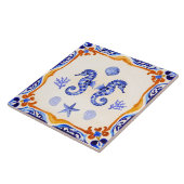 地中海の馬 タイル (側面)