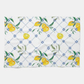 地中海の,アマルフィースタイル,シンプルス クエアC キッチンタオル (横)