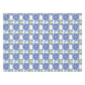 地中海の，マジョリカ，タイル テーブルクロス (正面(横))