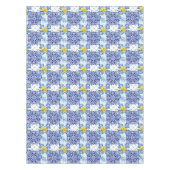 地中海の，マジョリカ，タイル テーブルクロス (正面)