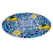 地中海の，マジョリカ，タイル，レモン，柑橘類 カッティングボード (角)