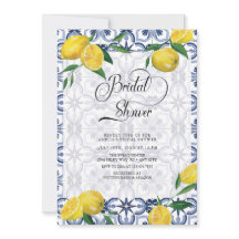地中海の |レモン |ブライダルシャワー