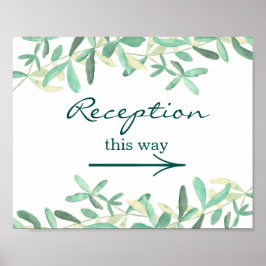 地中海の |結婚披露宴サイン ポスター