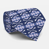 地中海の: Azureしゃれている Talavera Silk Tie ネクタイ (ロール)