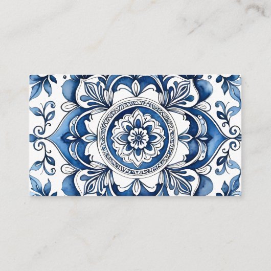 地中海の | Citrusレモン |おむつラッフル エンクロージャーカード (裏面)