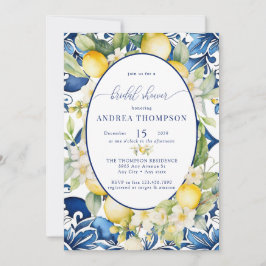 地中海の | Citrusレモン |ブライダルシャワー 招待状