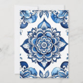 地中海の | Citrusレモン |ブライダルシャワー 招待状 (裏面)