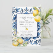 地中海の | Citrusレモン |ベビースワーナインビタット 招待状 (スタンド正面)