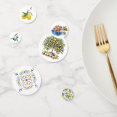 地中海イタリアンテーマの結婚式テーブル コンフェッティ (グループ)