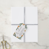 地中海ウェディング ウェルカム | イタリアン シトラス ギフトタグ (より糸付き)