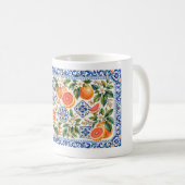 地中海グレープフルーツの花開く  コーヒーマグカップ (正面右)