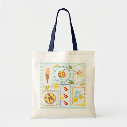 地中海サマーバイブス トートバッグ (正面)